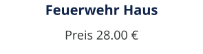 Feuerwehr Haus Preis 28.00 €